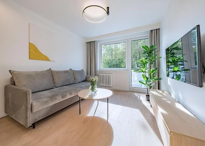 アパート New! 5 Min Do Plazy! Golden Bay - Baltic Sands グディニャ