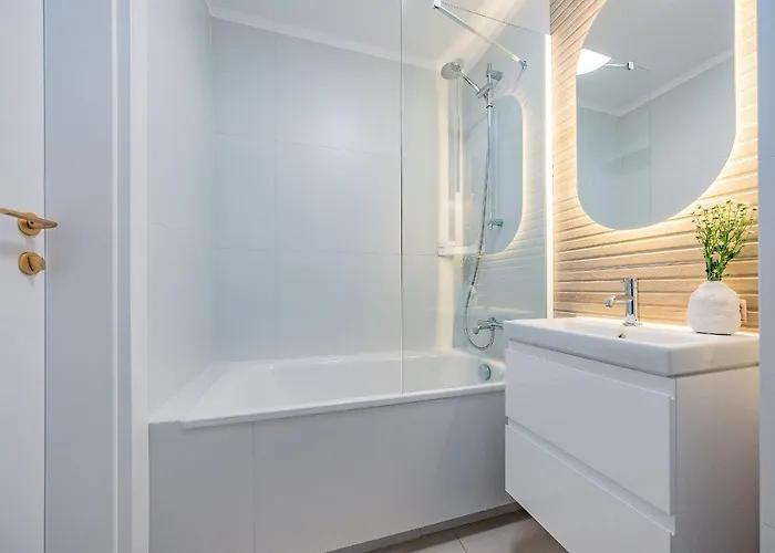 アパート New! 5 Min Do Plazy! Golden Bay - Baltic Sands グディニャ