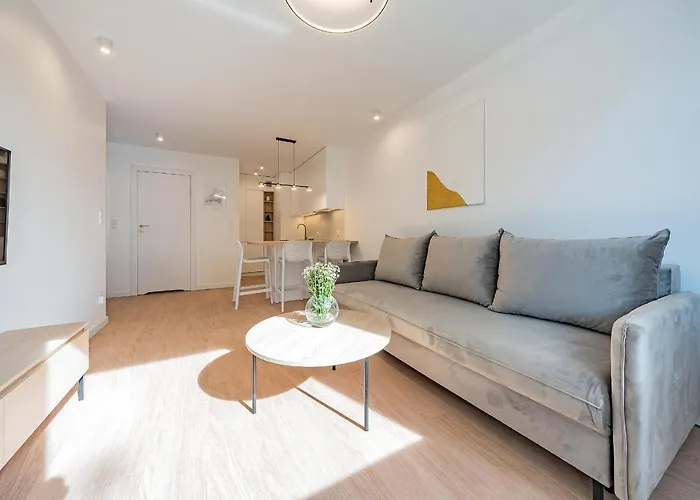 New! 5 Min Do Plazy! Golden Bay - Baltic Sands アパート グディニャ